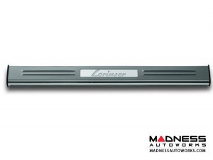 Mercedes Benz S-Class (W222) Interior Door Sills by Lorinser - Illuminated Lorinser Logo Mercedes Benz S-Class (W222) Interior Door Sills by Lorinser - Illuminated Lorinser Logo